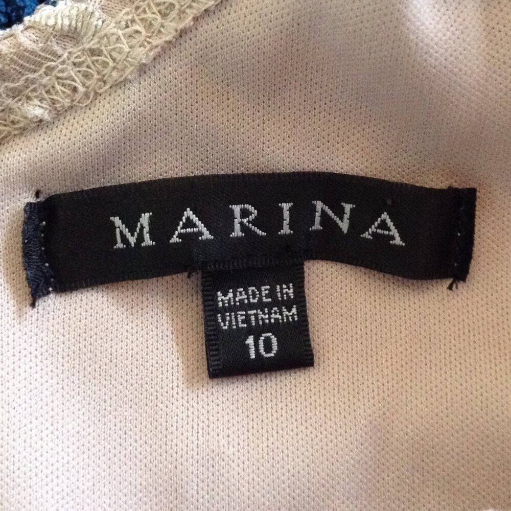 NWT Marina Sequined Gown,10, Mother of the Bride, Prom, Evening Event, Glam Chic - Picture 4 of 7